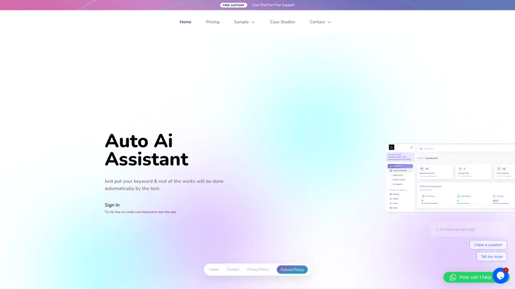 Auto Ai Assistant 工具截图
