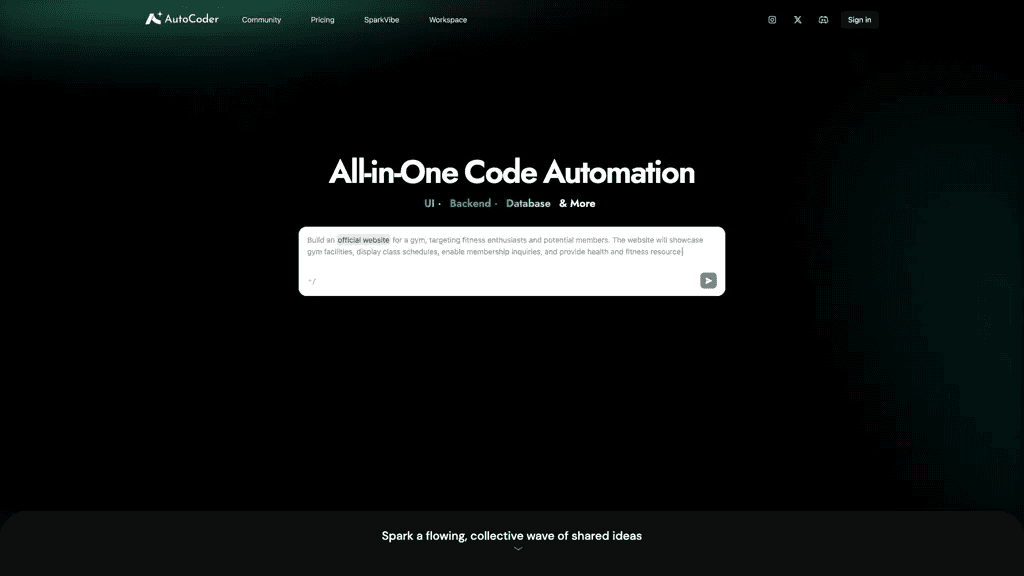AutoCoder 工具截图