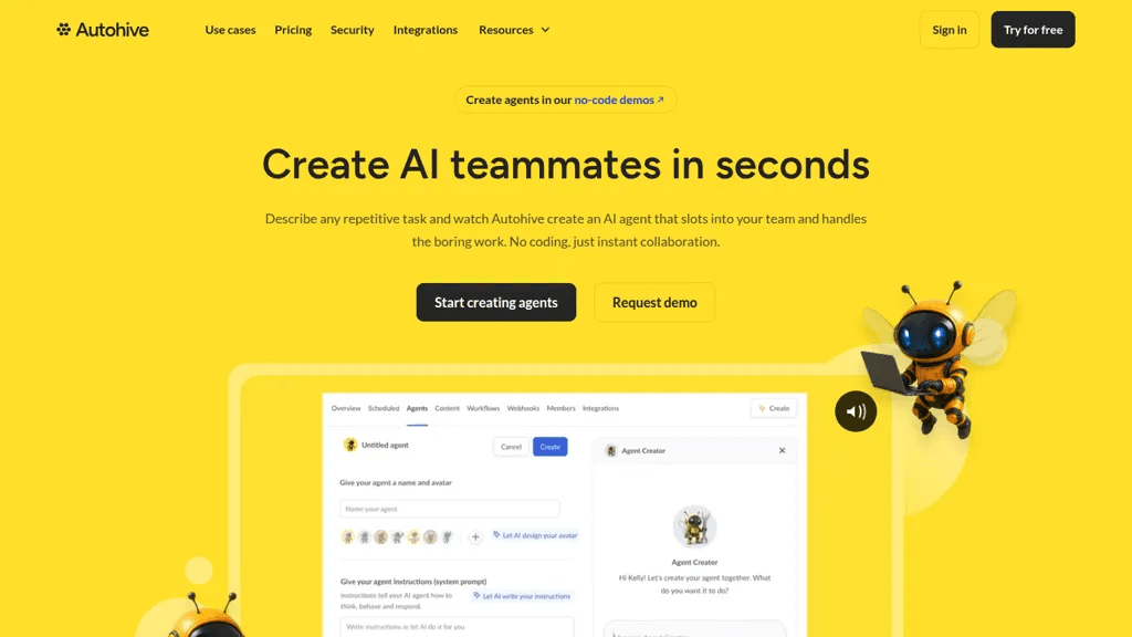 Autohive 工具截图