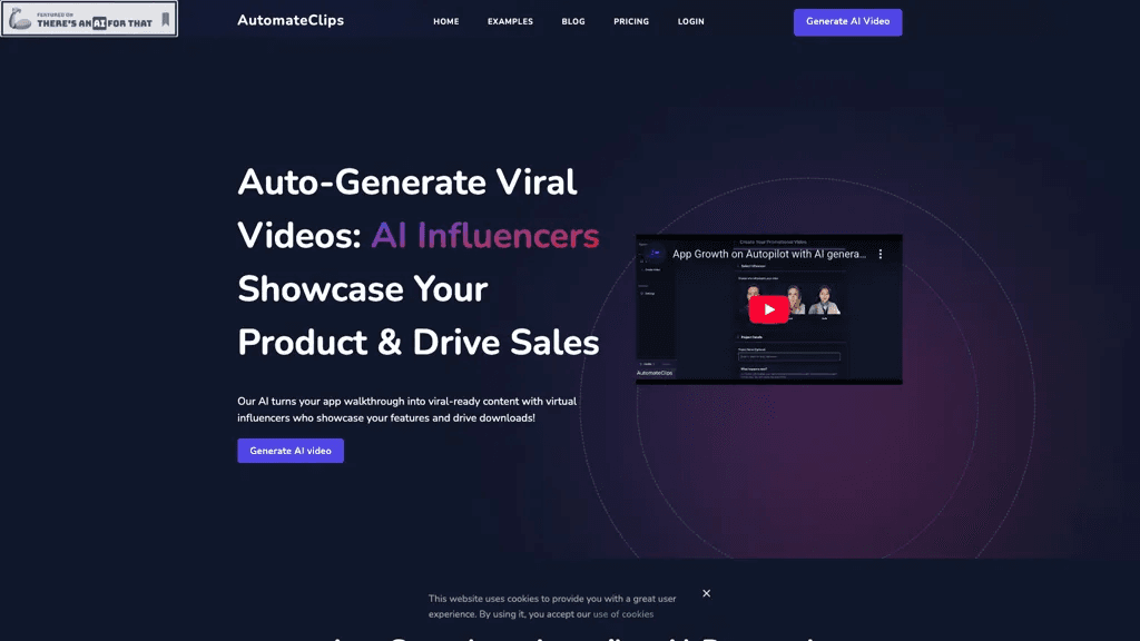 Automateclips 官网截图