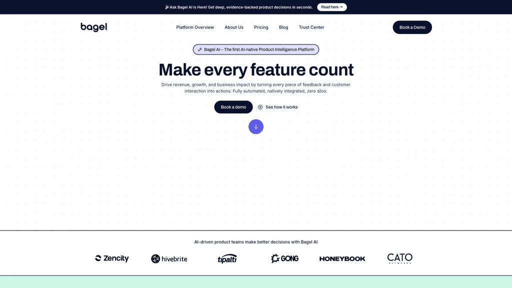 Bagel.ai 工具截图