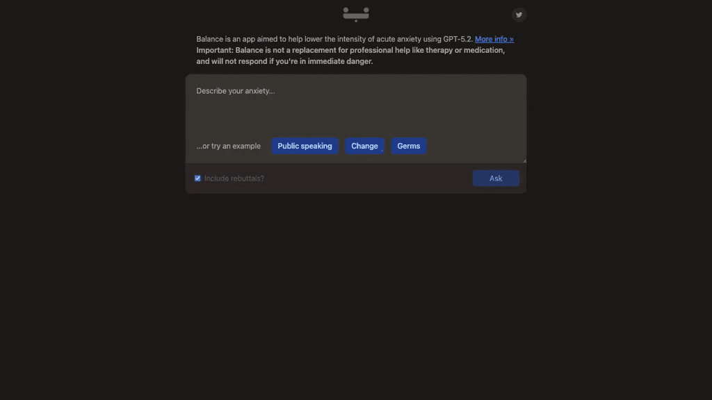 Balance 官网截图