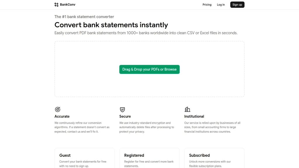 BankConv 官网截图