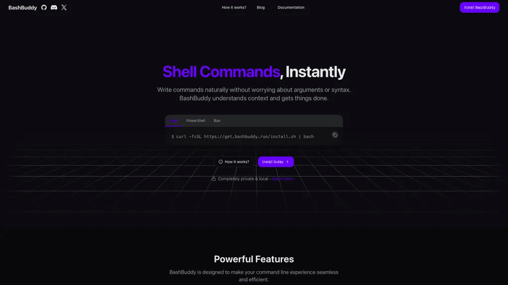 BashBuddy 工具截图