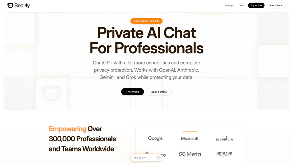 Bearly.ai 工具截图