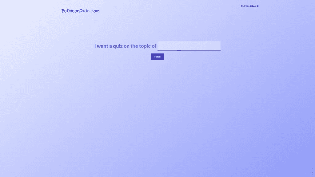 BetweenQuiz 工具截图