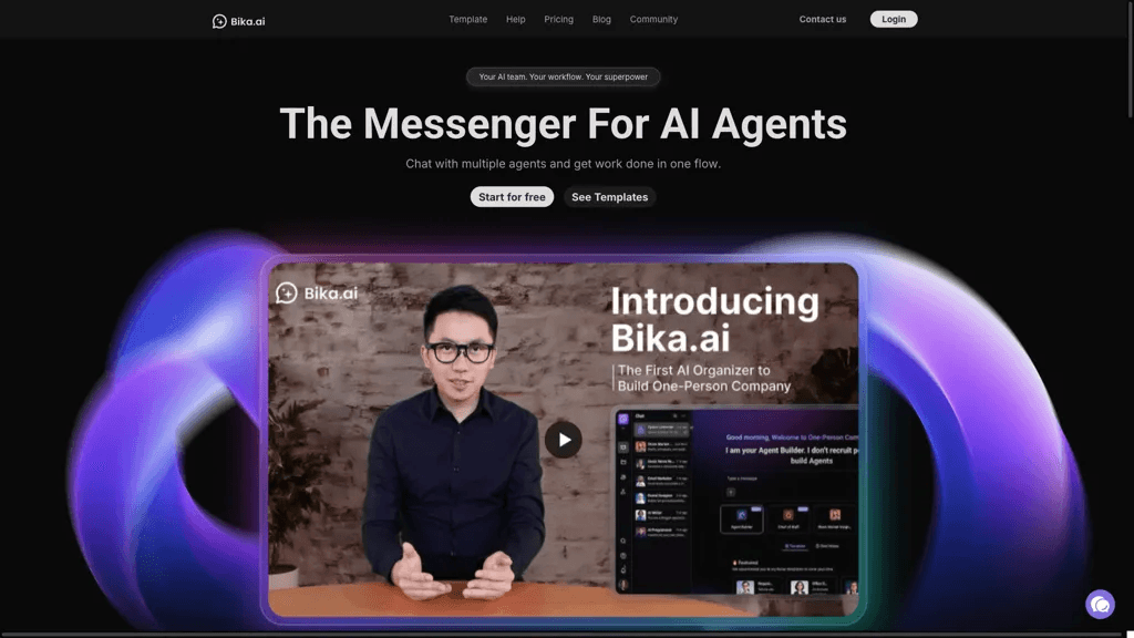 Bika.ai 官网截图