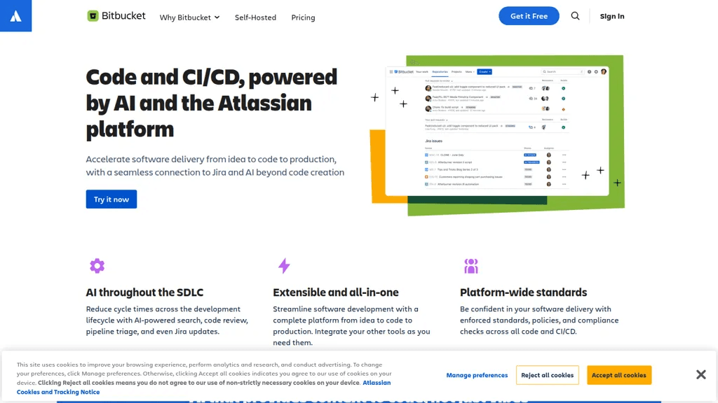 Bitbucket 工具截图