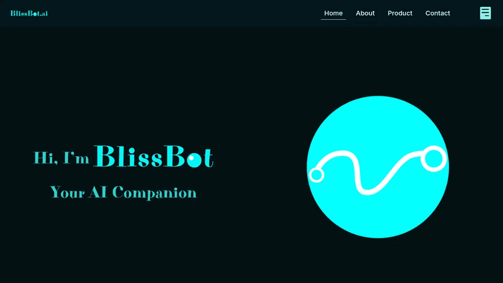 BlissBot 官网截图