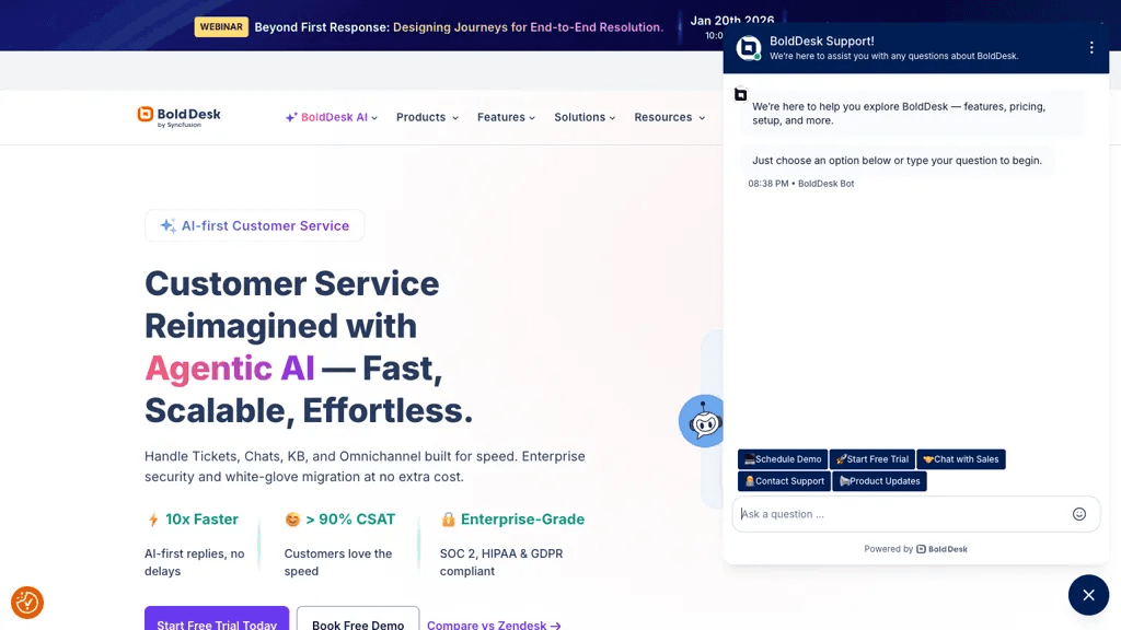 BoldDesk 官网截图