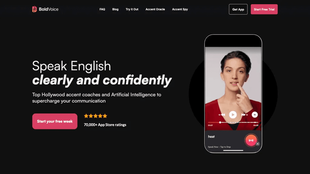 BoldVoice 工具截图