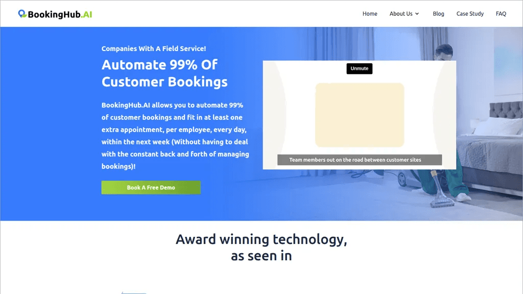 BookingHub AI 工具截图