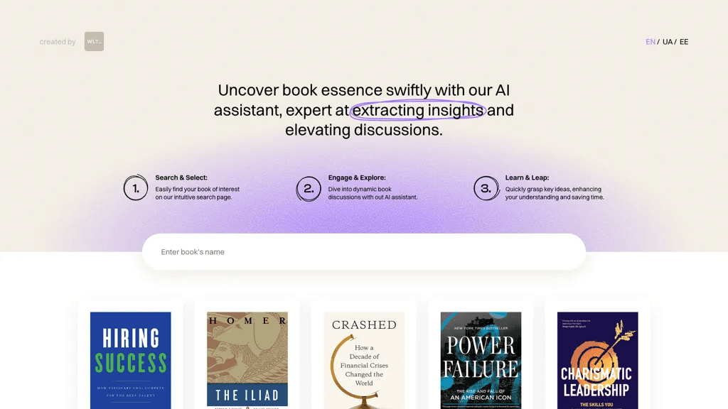 BookNote.AI 工具截图