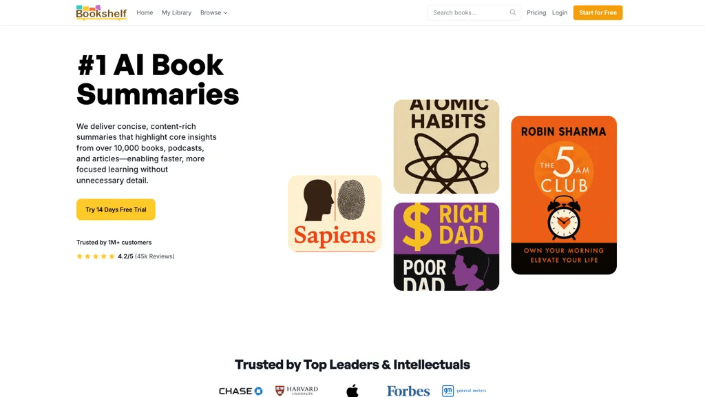 Bookshelf.ai 工具截图