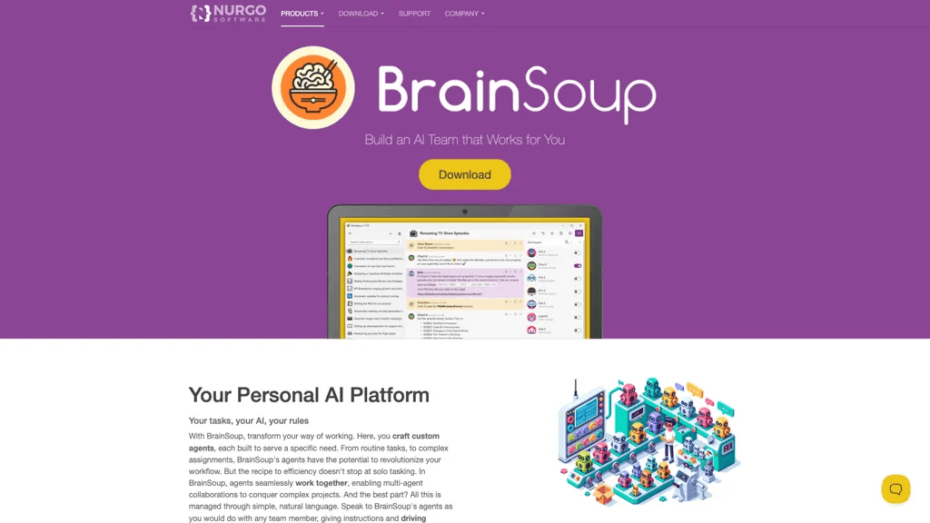 BrainSoup 工具截图