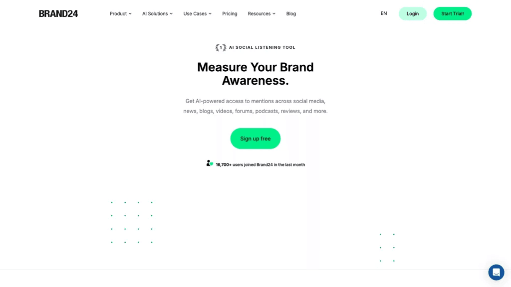 Brand24 工具截图