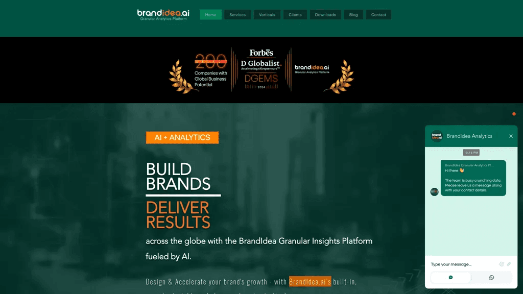 Brandidea.ai 官网截图