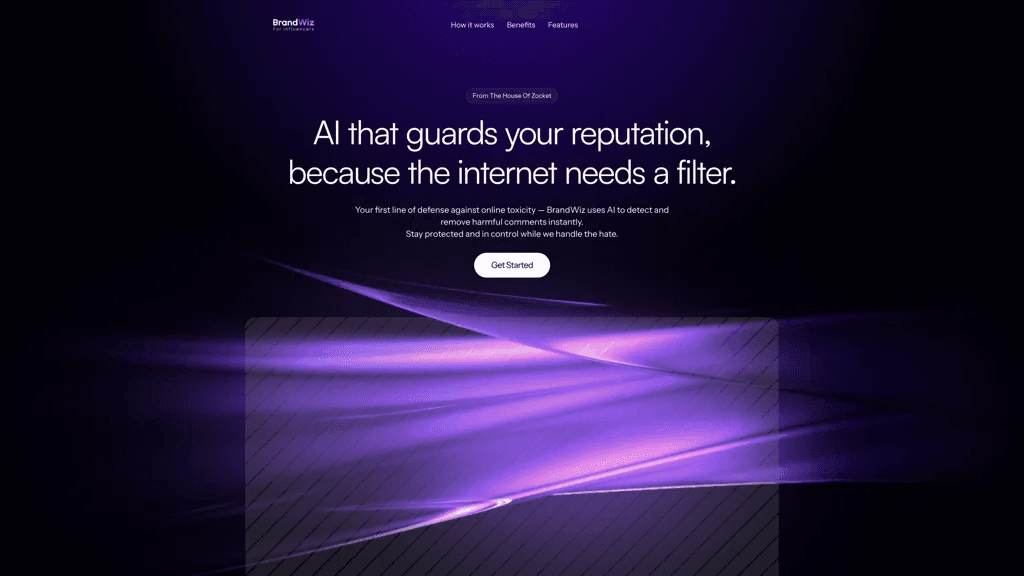 BrandWiz AI 官网截图