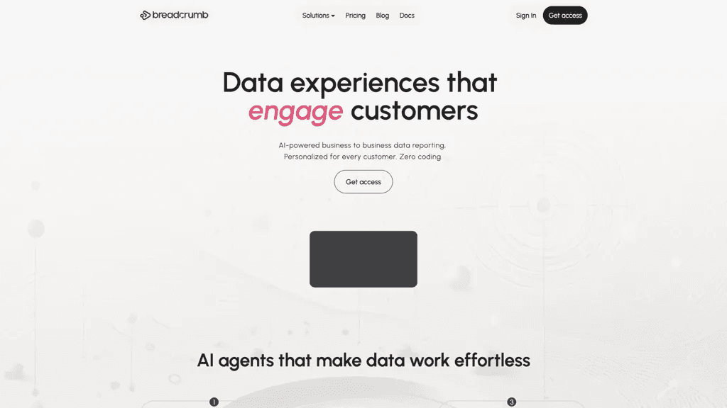 Breadcrumb.ai 官网截图