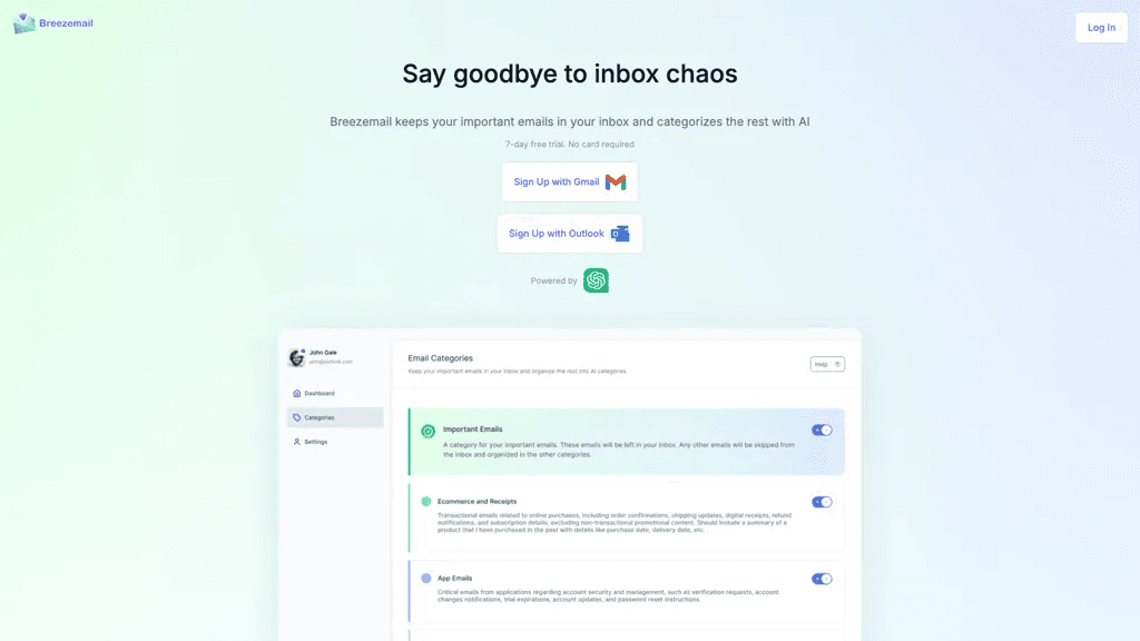 Breezemail 工具截图