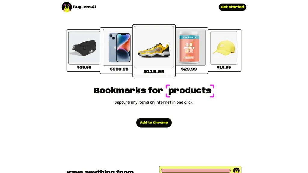 BuyLensAI 工具截图