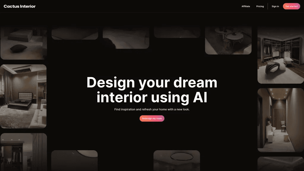Cactus AI 官网截图
