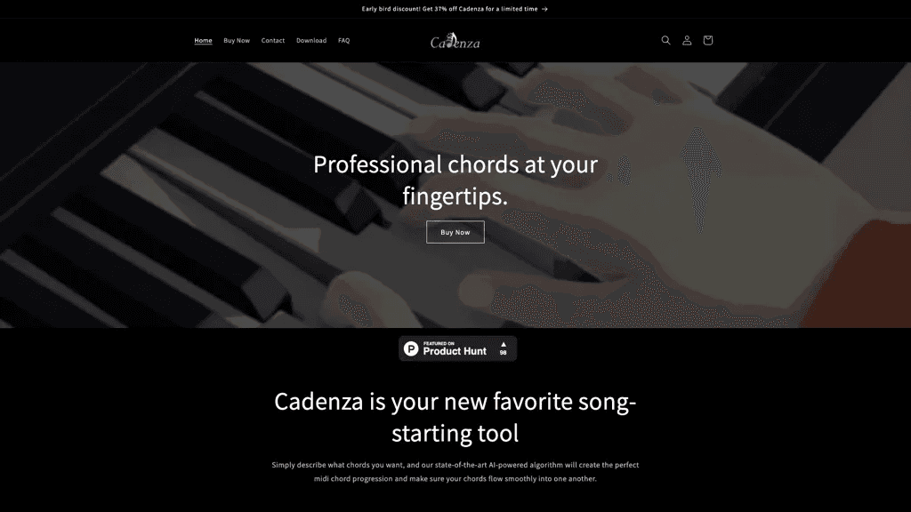 Cadenza Music 工具截图