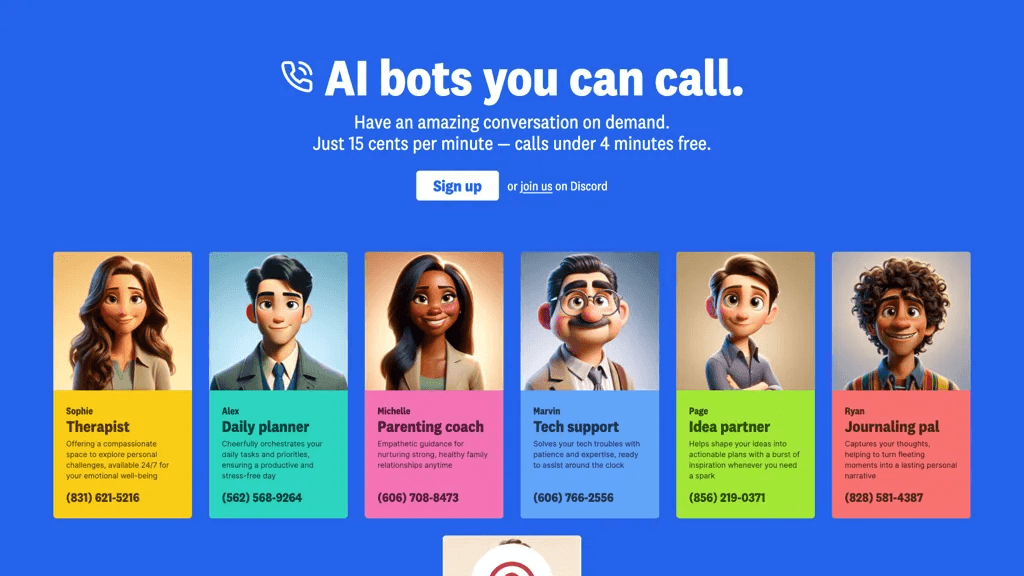 Call an AI 工具截图