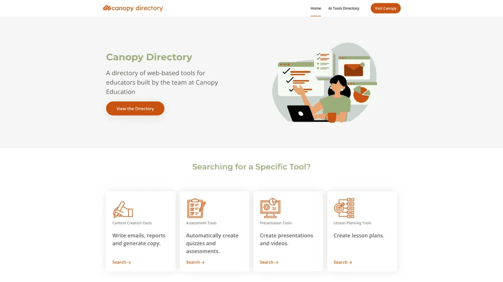 Canopy Directory 官网截图