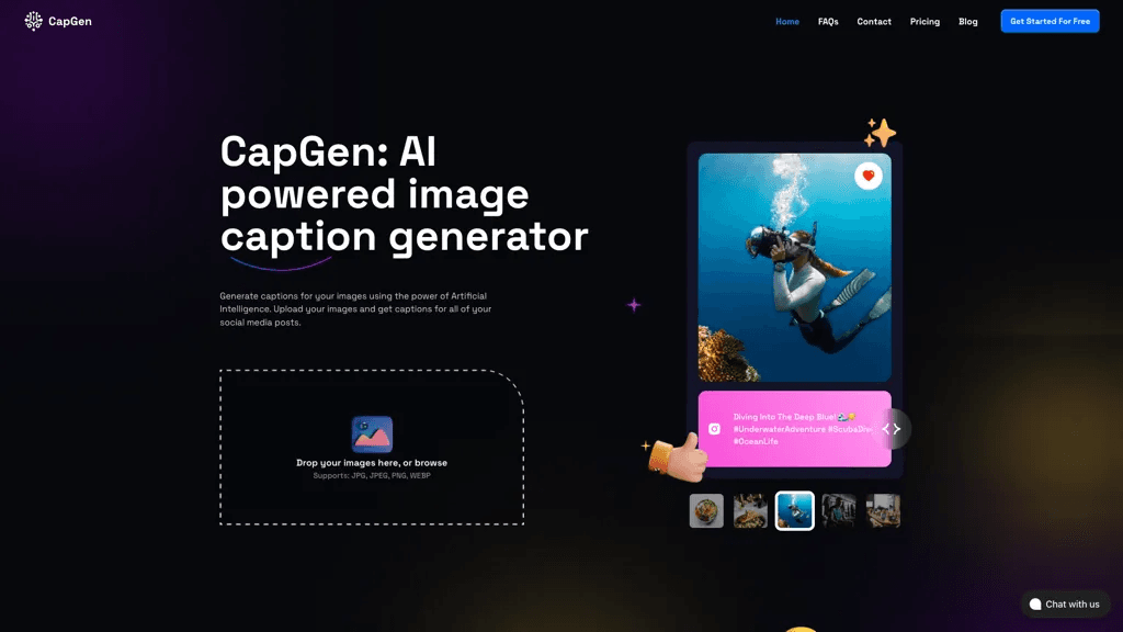 CapGen AI 工具截图