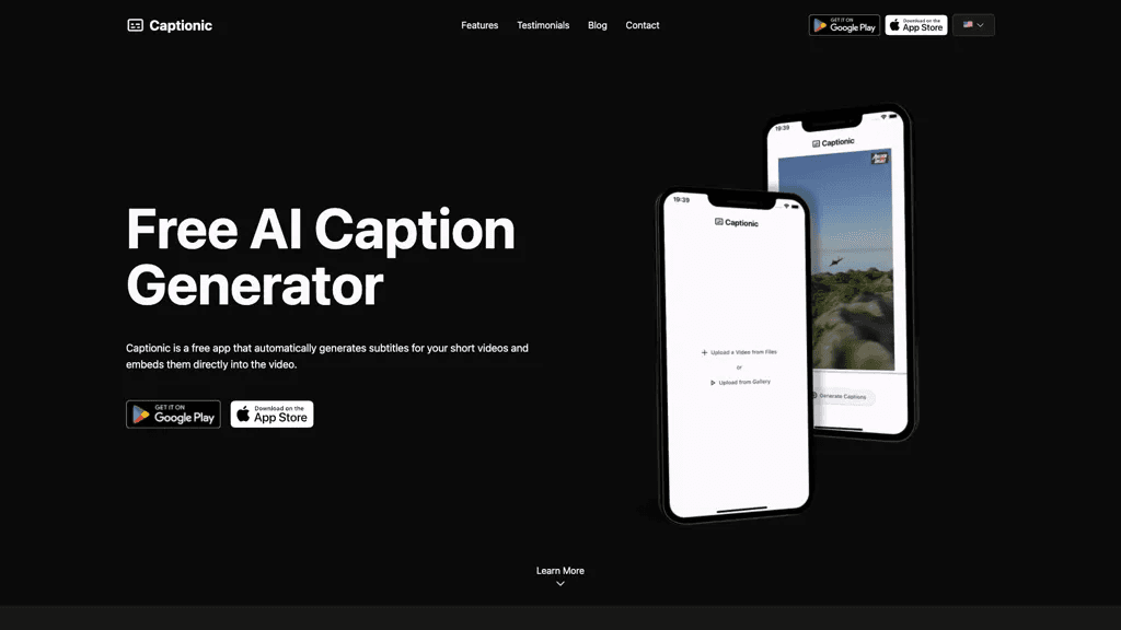 Captionic 工具截图