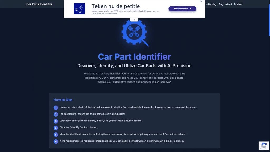 Car Part Identifier 工具截图