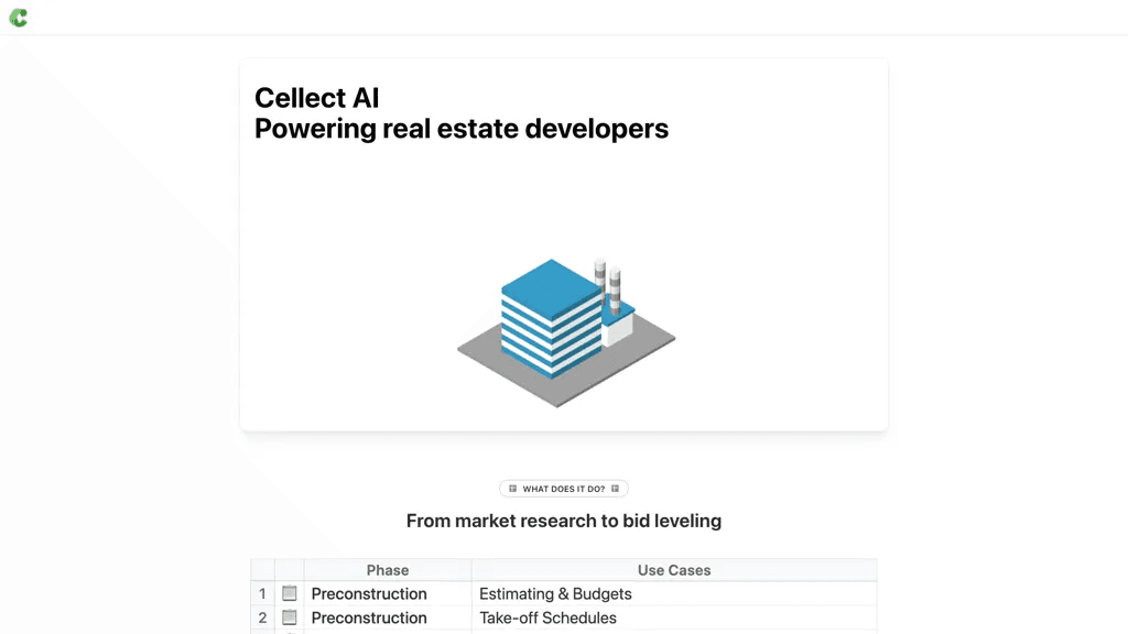 Cellect.ai 官网截图