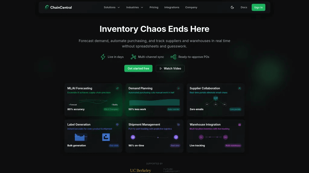 ChainCentral 工具截图