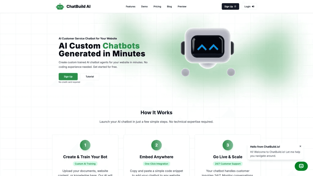 Chatbuild ai 工具截图