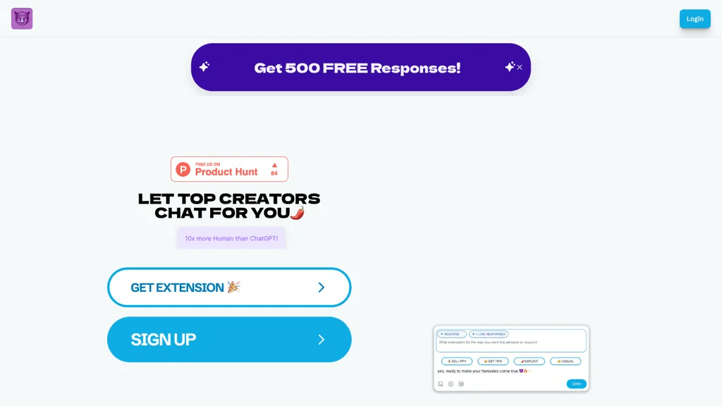 ChatPersona AI 工具截图