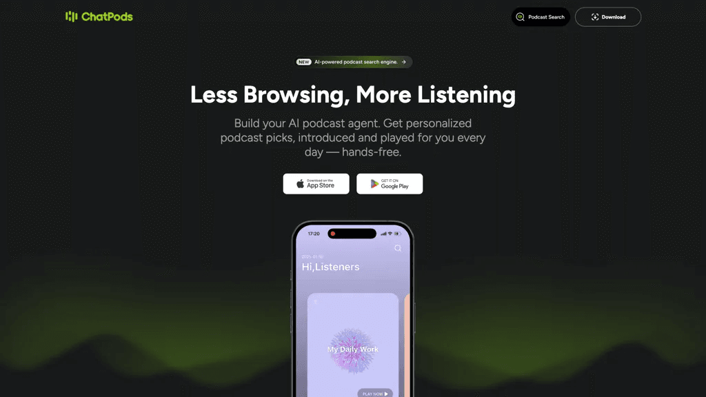 ChatPods 工具截图