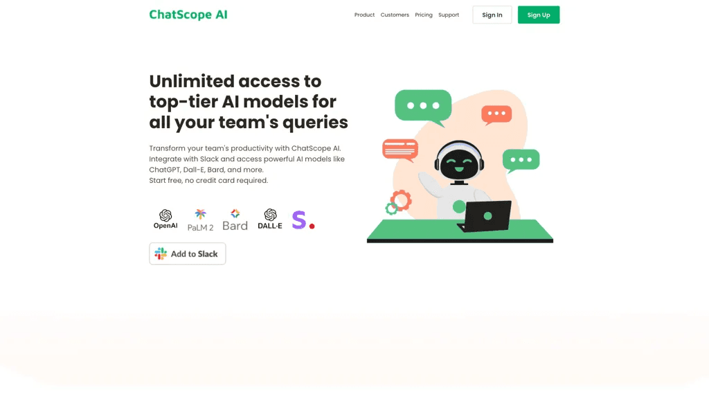 ChatScopeAI 工具截图