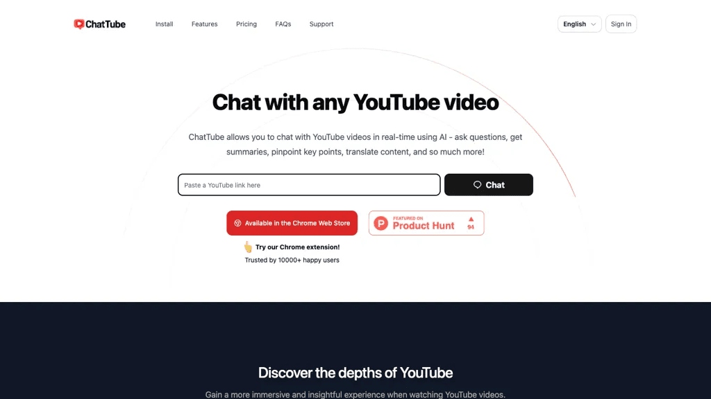 ChatTube 工具截图