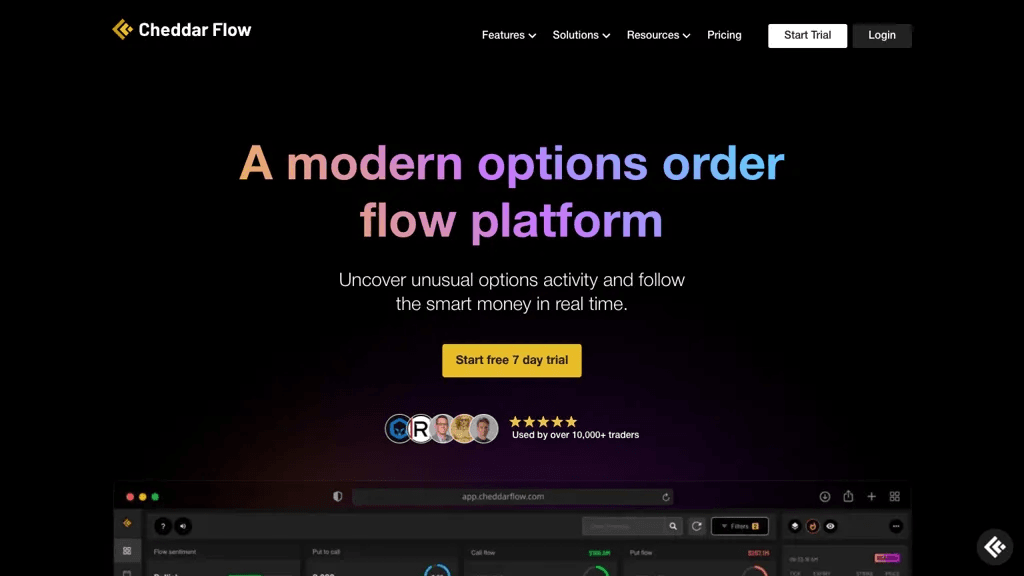 Cheddar Flow 工具截图