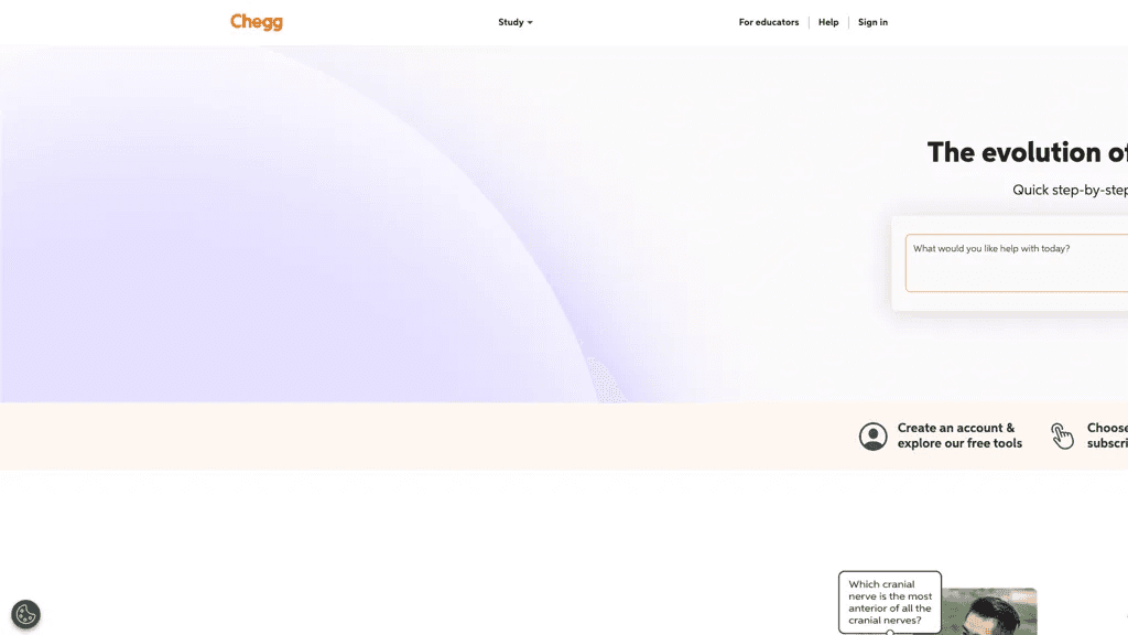 Chegg 工具截图