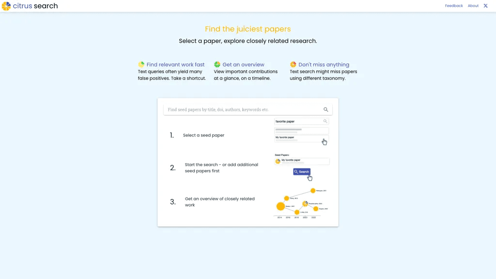 citrus search 工具截图