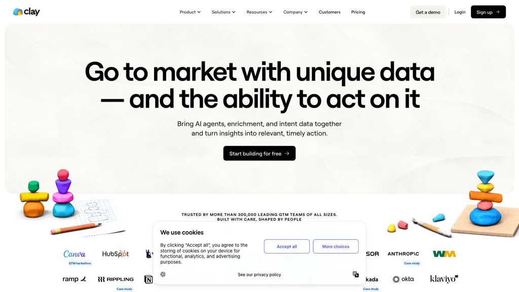 Clay.com 工具截图