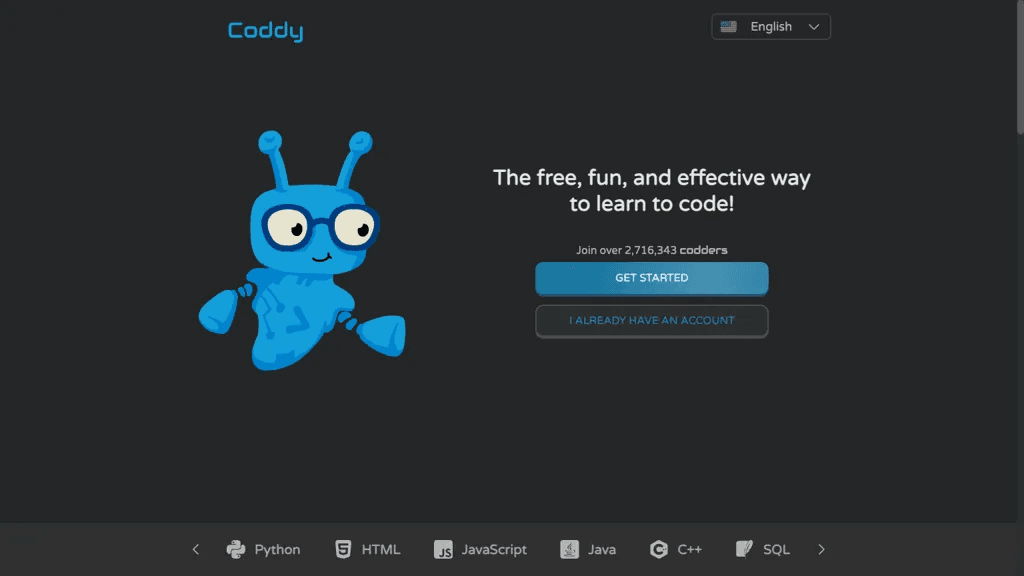 Coddy 官网截图