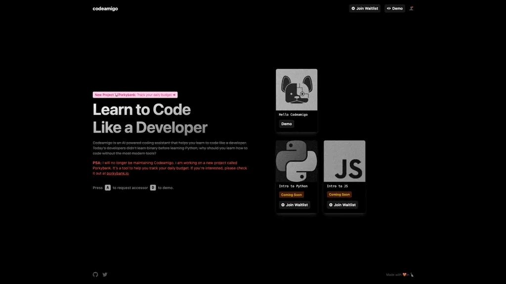 Codeamigo 工具截图