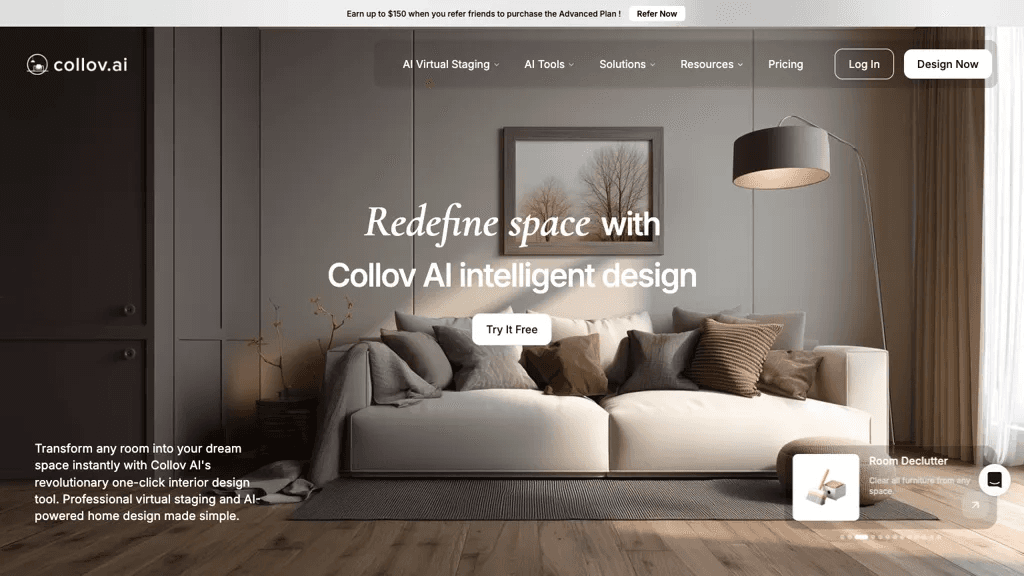 Collov AI 官网截图