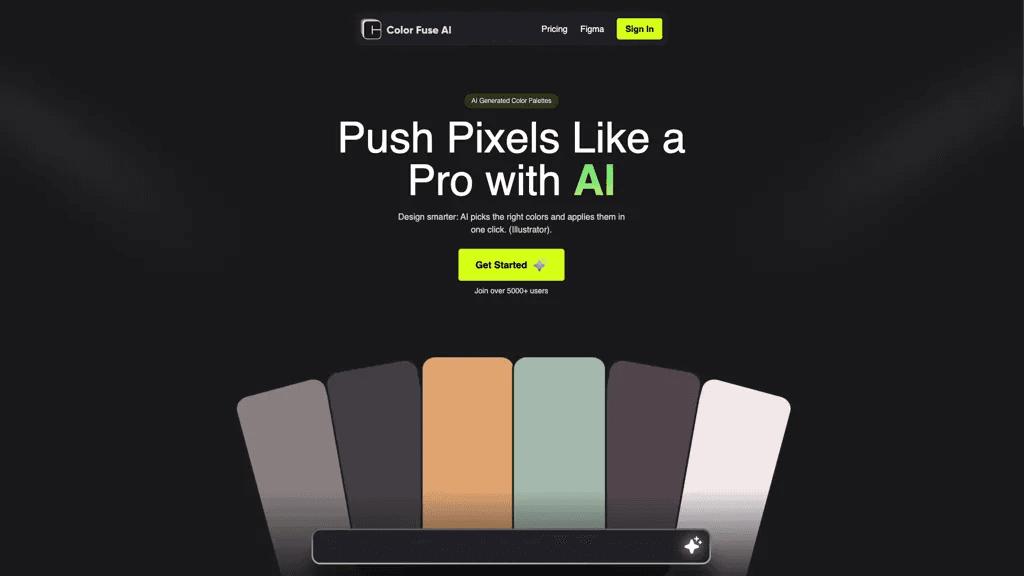 Color Fuse AI 工具截图