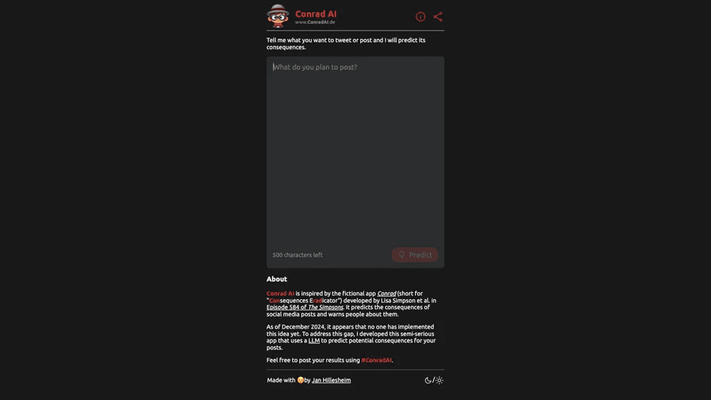 ConradAI.de 官网截图