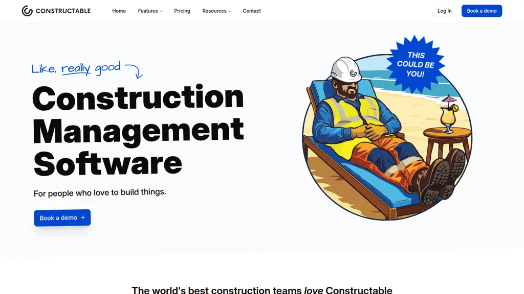 Constructable.ai 官网截图