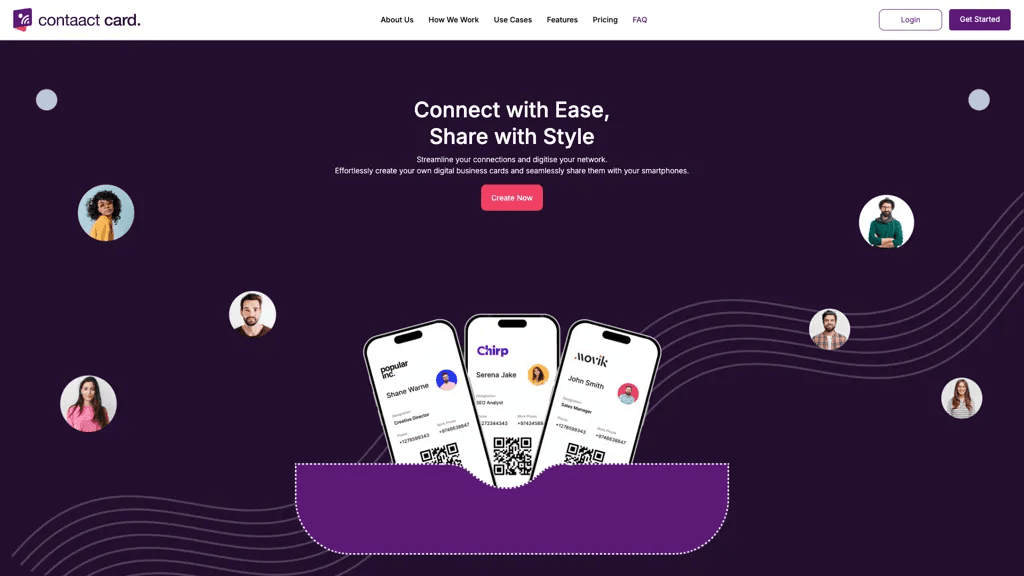 contaact card. 工具截图